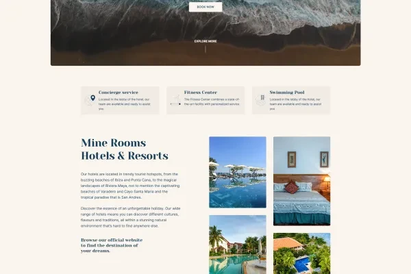 Mine Hotel Booking