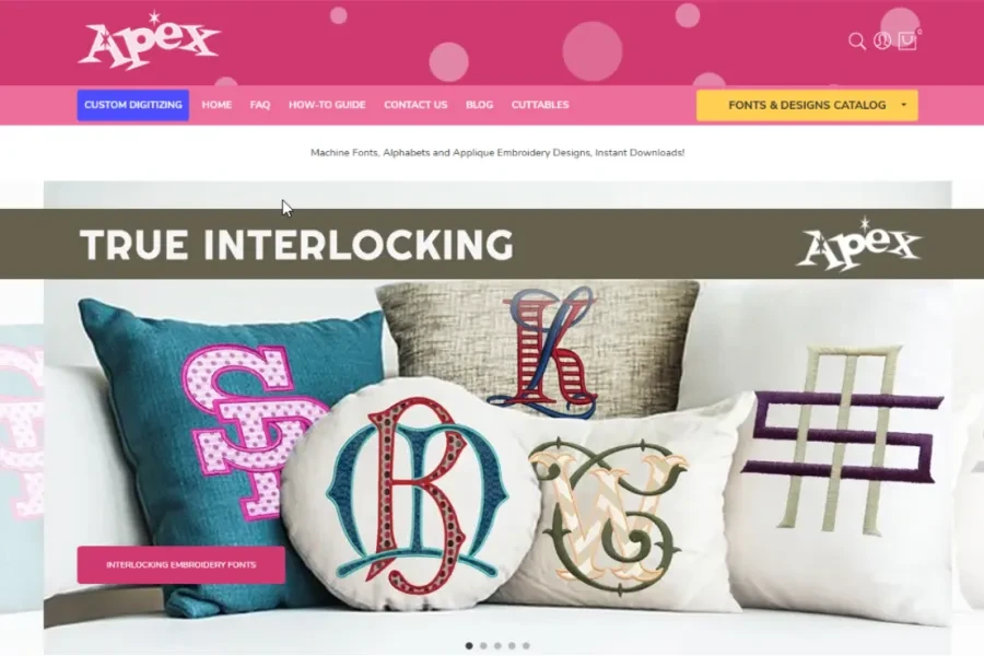 Apex Embroidery Designs — project screenshot