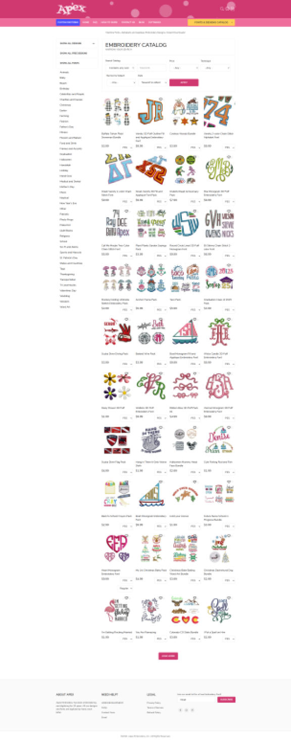 Apex Embroidery Designs: Screenshot 10