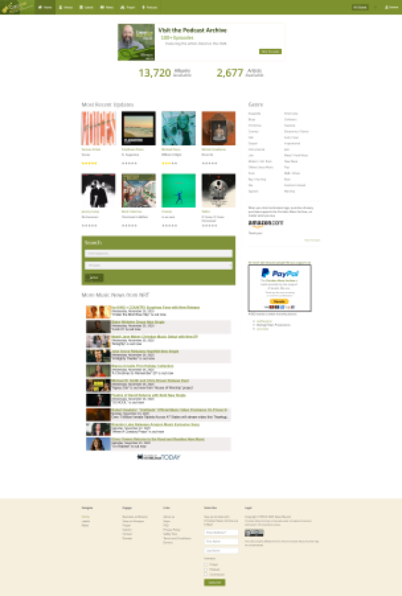 Christian Music Archive: Screenshot 4
