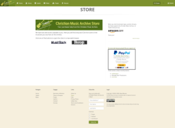 Christian Music Archive: Screenshot 5