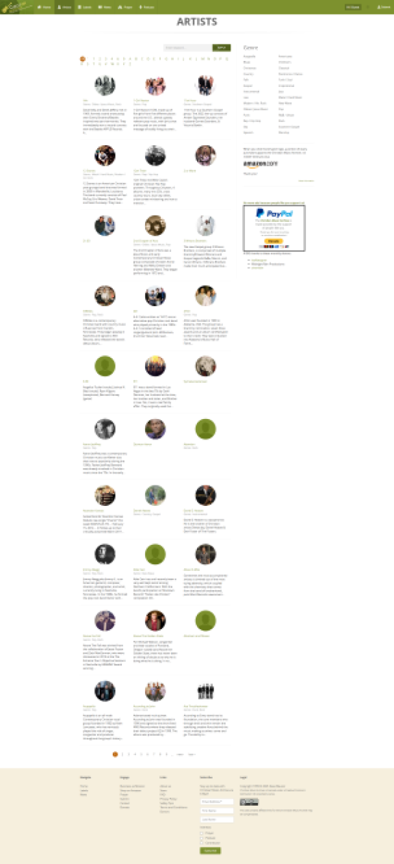 Christian Music Archive: Screenshot 6