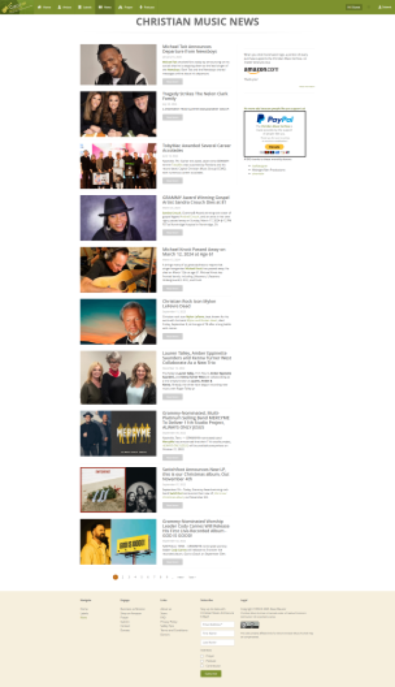 Christian Music Archive: Screenshot 9