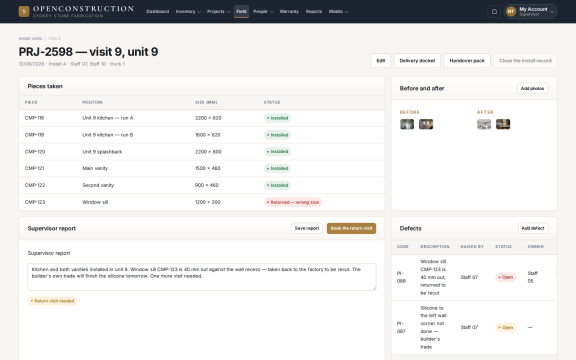 OpenConstruction: Install visit