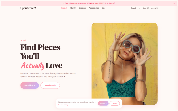 OpenStore: "Pastel soft" theme