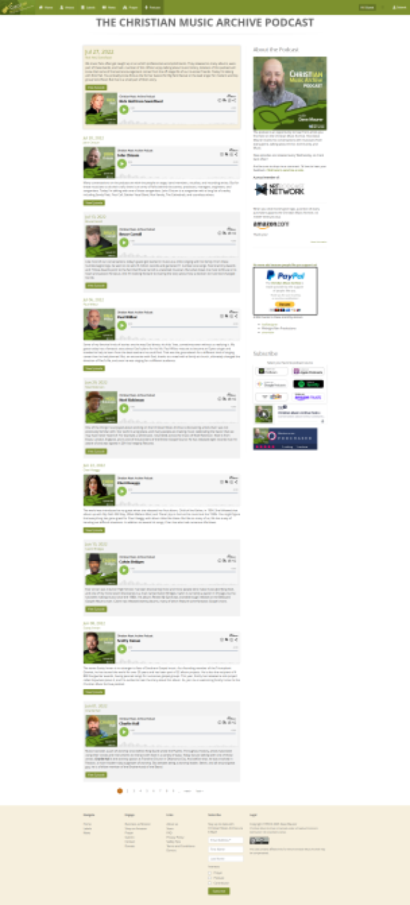 Christian Music Archive: Screenshot 11